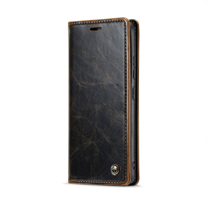 For Xiaomi Redmi Note 12 Pro 5G / Poco X5 Pro CaseMe 003 Crazy Horse Texture Leather Phone Case(Coffee) - Xiaomi Cases by CaseMe | Online Shopping UK | buy2fix