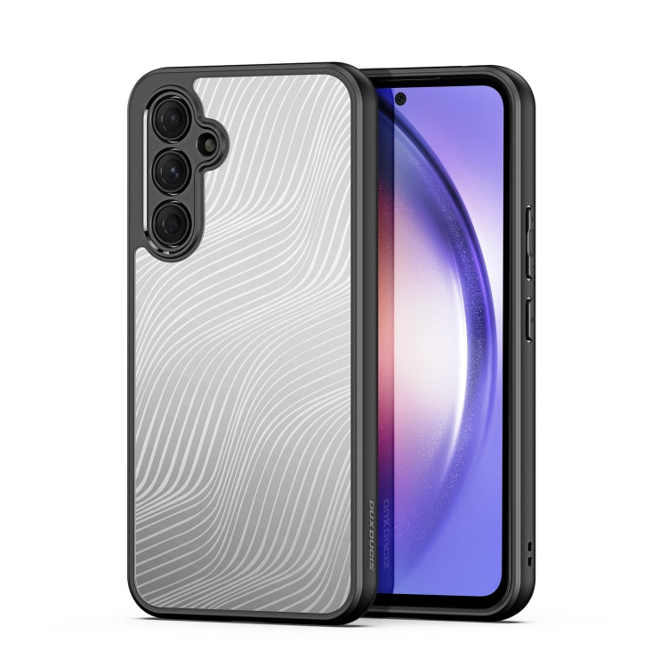 For Samsung Galaxy A54 5G DUX DUCIS Aimo Series TPU + PC Frosted Feel Phone Case(Black) - Galaxy Phone Cases by DUX DUCIS | Online Shopping UK | buy2fix