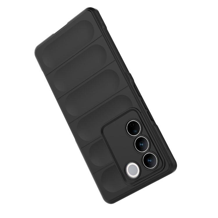 For vivo S16 Pro 5G Magic Shield TPU + Flannel Phone Case(Grey) - vivo Cases by buy2fix | Online Shopping UK | buy2fix