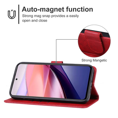 For ZTE nubia Focus Leather Phone Case(Red) - ZTE Cases by buy2fix | Online Shopping UK | buy2fix