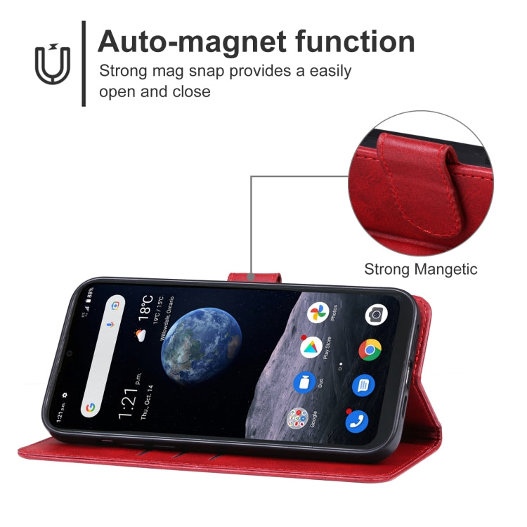 For ZTE Blade A7P Leather Phone Case(Red) - ZTE Cases by buy2fix | Online Shopping UK | buy2fix