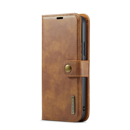 For Samsung Galaxy A54 5G DG.MING Crazy Horse Texture Detachable Magnetic Leather Case(Brown) - Galaxy Phone Cases by DG.MING | Online Shopping UK | buy2fix