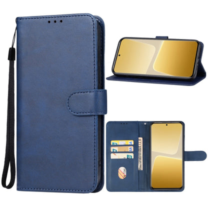 For Xiaomi 13T Leather Phone Case(Blue) - Xiaomi Cases by buy2fix | Online Shopping UK | buy2fix