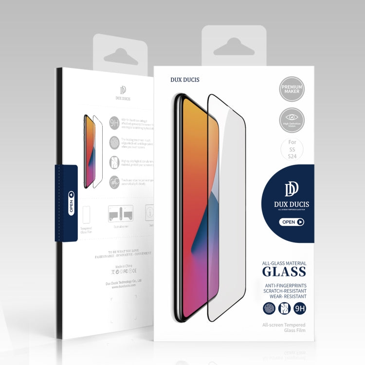 For Samsung Galaxy S24 5G 10pcs DUX DUCIS 0.33mm 9H Medium Alumina Tempered Glass Film - Galaxy S24 5G Tempered Glass by DUX DUCIS | Online Shopping UK | buy2fix