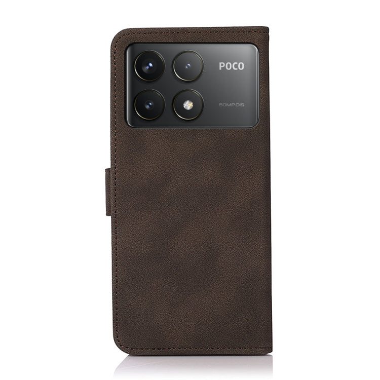 For Xiaomi Redmi K70 5G / K70 Pro 5G KHAZNEH Matte Texture Leather Phone Case(Brown) - K70 Cases by buy2fix | Online Shopping UK | buy2fix