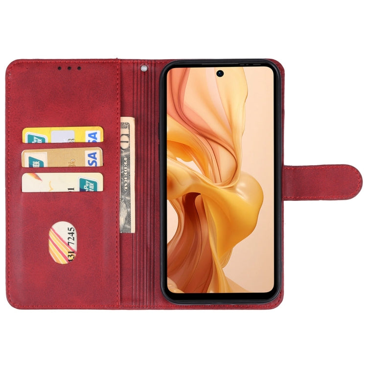 For Ulefone Note 18 Ultra 5G Leather Phone Case(Red) - Ulefone Cases by buy2fix | Online Shopping UK | buy2fix