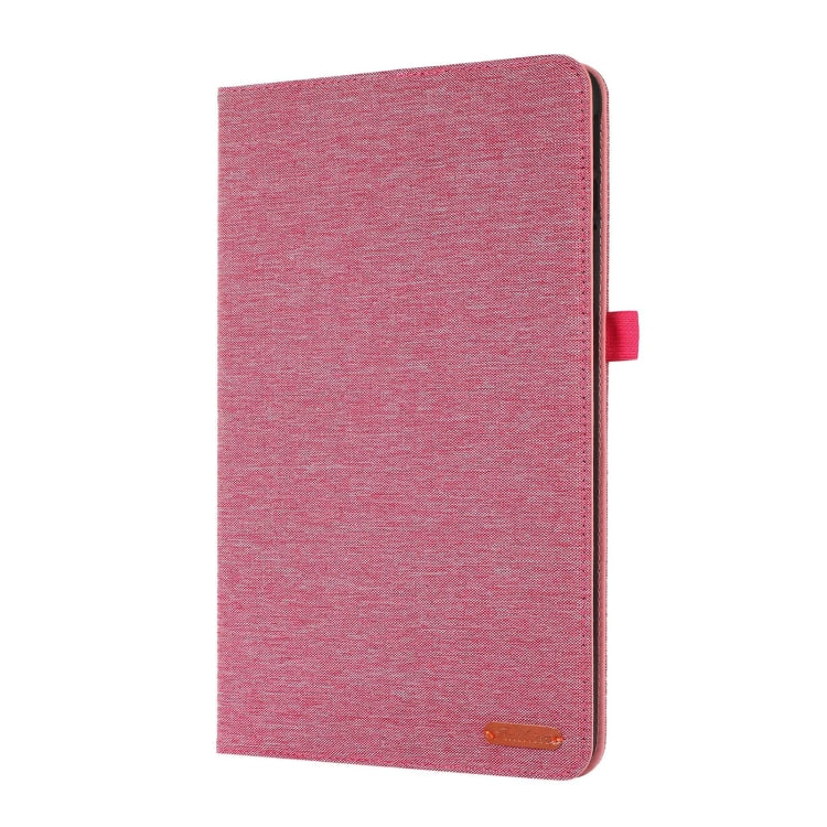 For Huawei MatePad Air 2024 Fabric Leather Tablet Case(Rose Red) - Huawei by buy2fix | Online Shopping UK | buy2fix