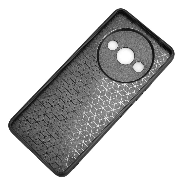For Xiaomi Redmi A3 Sewing Cow Pattern Skin PC + PU + TPU Phone Case(Black) - Xiaomi Cases by buy2fix | Online Shopping UK | buy2fix