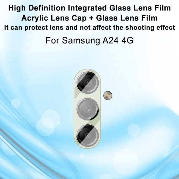For Samsung Galaxy A24 4G imak Integrated Rear Camera Lens Tempered Glass Film - For Samsung by imak | Online Shopping UK | buy2fix