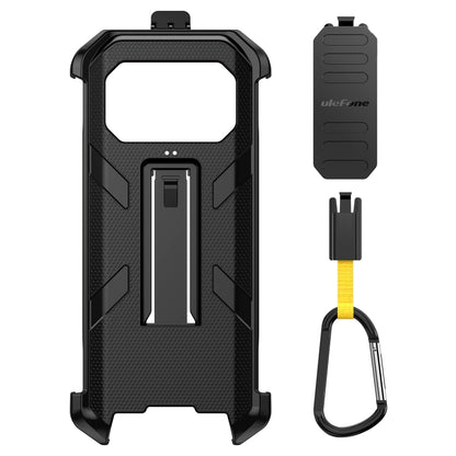 For Ulefone Armor 27 Ulefone Back Clip Phone Case with Carabiner(Black) - Ulefone Cases by Ulefone | Online Shopping UK | buy2fix