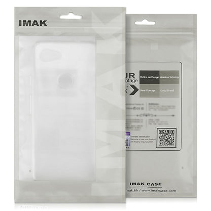For Google Pixel 8 IMAK UX-5 Series Transparent Shockproof TPU Protective Phone Case(Transparent  Black) - Google Cases by imak | Online Shopping UK | buy2fix
