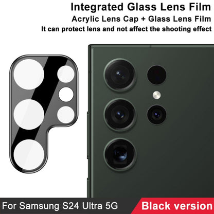 For Samsung Galaxy S24 Ultra 5G imak High Definition Integrated Glass Lens Film Black Version - For Samsung by imak | Online Shopping UK | buy2fix