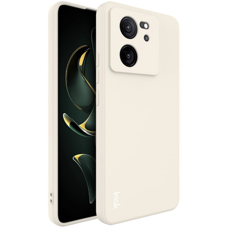For Xiaomi Redmi K60 Ultra 5G IMAK UC-4 Series Straight Edge TPU Soft Phone Case(White) - Redmi K60 Ultra Cases by imak | Online Shopping UK | buy2fix