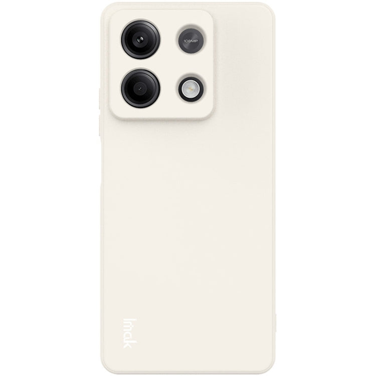 For Xiaomi Redmi Note 13 5G IMAK UC-4 Series Straight Edge TPU Soft Phone Case(White) - Xiaomi Cases by imak | Online Shopping UK | buy2fix