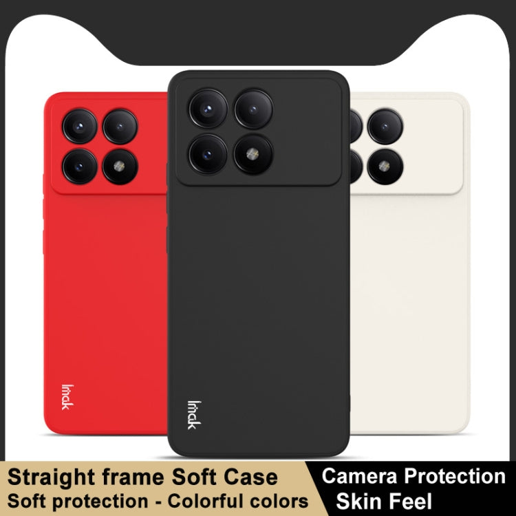 For Xiaomi Redmi K70 5G/K70 Pro 5G IMAK UC-4 Series Straight Edge TPU Soft Phone Case(White) - K70 Pro Cases by imak | Online Shopping UK | buy2fix