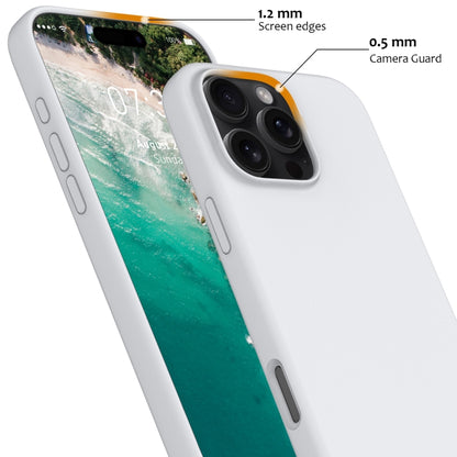 For iPhone 16 Pro Shockproof Silicone Magsafe Phone Case(White) - iPhone 16 Pro Cases by buy2fix | Online Shopping UK | buy2fix