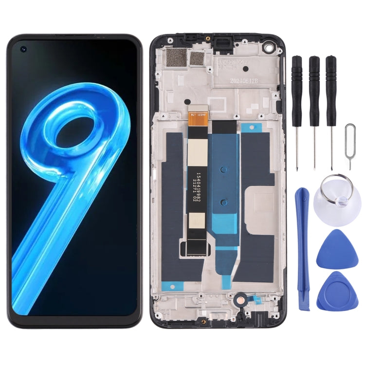 For Realme 9 5G India RMX3388 OEM LCD Screen Digitizer Full Assembly with Frame - LCD Screen by buy2fix | Online Shopping UK | buy2fix