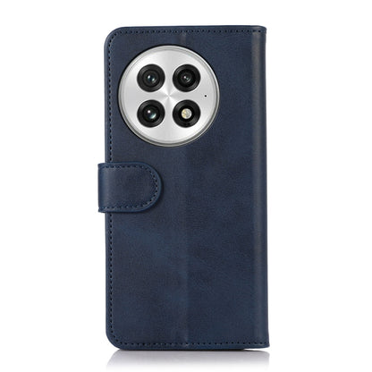 For OnePlus 13 Cow Texture Leather Phone Case(Blue) - OnePlus Cases by buy2fix | Online Shopping UK | buy2fix