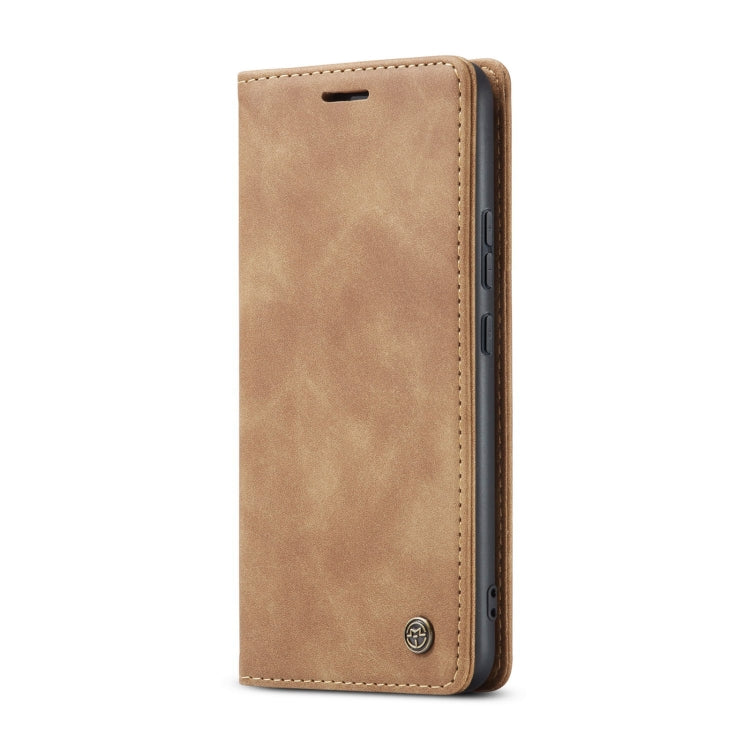 For Realme 10 Pro+ CaseMe 013 Multifunctional Horizontal Flip Leather Phone Case(Brown) - Realme Cases by CaseMe | Online Shopping UK | buy2fix