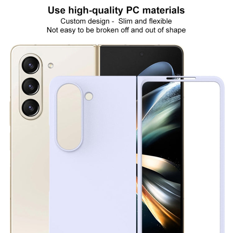 For Samsung Galaxy Galaxy Z Fold5 IMAK JS-2 Series Colorful PC Case(Black) - Galaxy Z Fold5 Cases by imak | Online Shopping UK | buy2fix