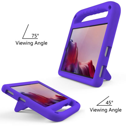 For Lenovo Tab M9 2023 Handle Portable EVA Shockproof Tablet Case(Purple) - Lenovo by buy2fix | Online Shopping UK | buy2fix