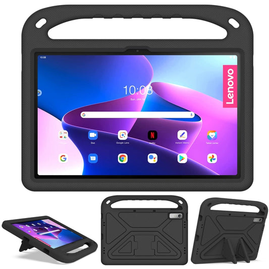 For Lenovo Pad Pro 2021 TB-J716F Handle Portable EVA Shockproof Tablet Case(Black) - Lenovo by buy2fix | Online Shopping UK | buy2fix