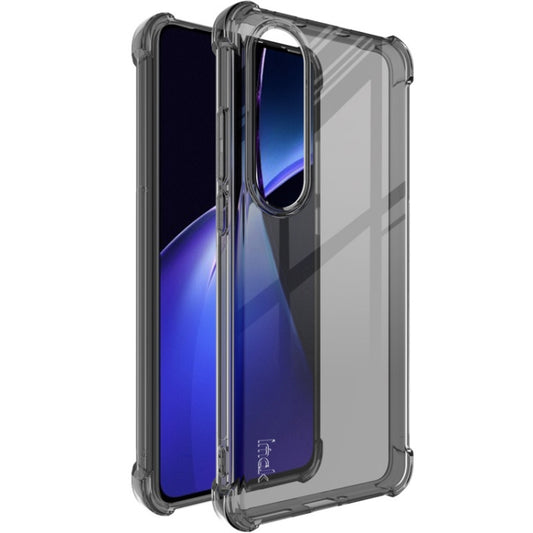 For OnePlus Nord CE4 5G imak Shockproof Airbag TPU Phone Case(Transparent Black) - OnePlus Cases by imak | Online Shopping UK | buy2fix