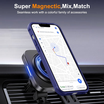 For iPhone 15 Plus MagSafe Magnetic Phone Case(Klein Blue) - iPhone 15 Plus Cases by buy2fix | Online Shopping UK | buy2fix