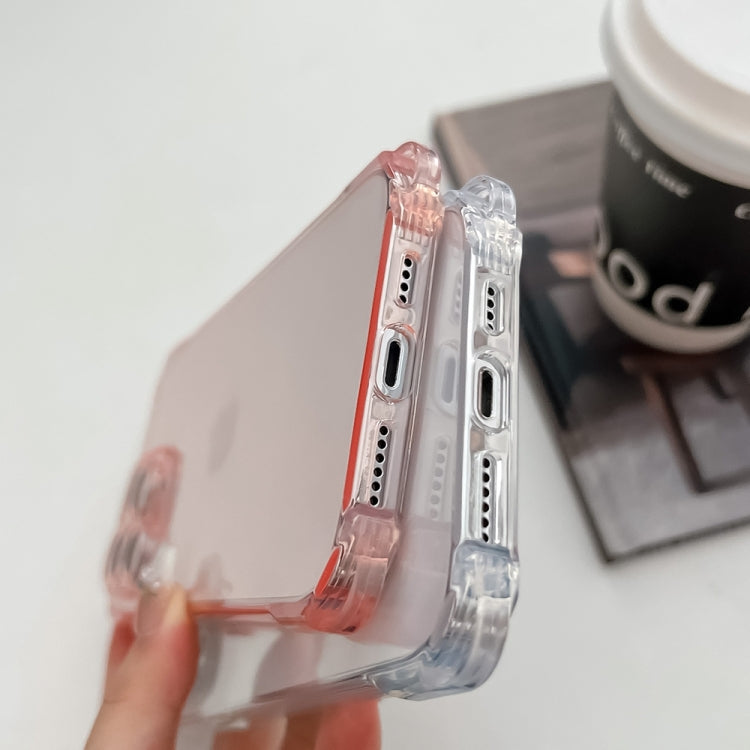 For iPhone 16 Pro Four-corner Shockproof TPU Phone Case(Transparent) - iPhone 16 Pro Cases by buy2fix | Online Shopping UK | buy2fix