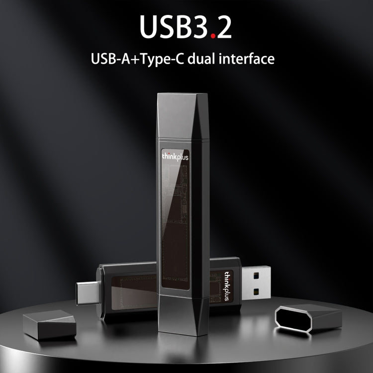 Lenovo TU203 Dual Interface Solid State USB Flash Drive, Capacity:256GB - USB Flash Drives by Lenovo | Online Shopping UK | buy2fix