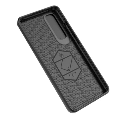 For OnePlus Nord CE4 5G Global Sliding Camshield TPU + PC Shockproof Phone Case with Holder(Black) - OnePlus Cases by buy2fix | Online Shopping UK | buy2fix
