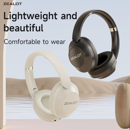 Zealot B38 Over-Ear Noise Reduction Bluetooth Earphone(White) - Headset & Headphone by ZEALOT | Online Shopping UK | buy2fix