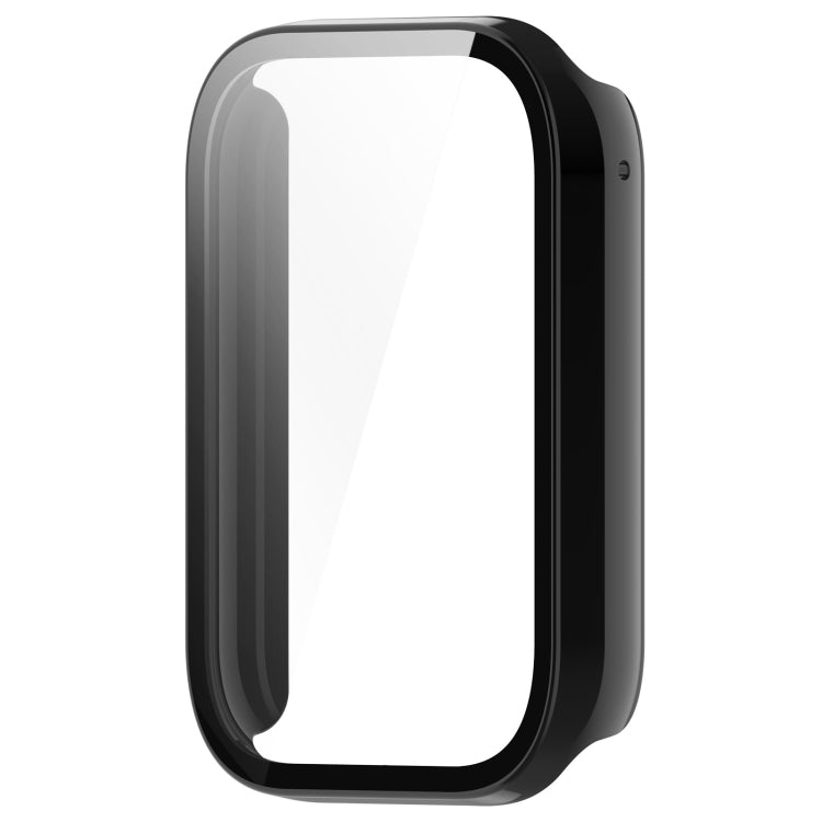 For Xiaomi Mi Band 8 Pro PC + Tempered Glass Film Integrated Watch Protective Case(Black) - Watch Cases by buy2fix | Online Shopping UK | buy2fix