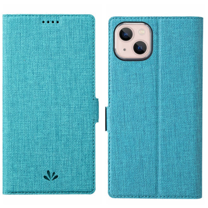 For iPhone 15 Plus ViLi K Series Dual-side Buckle Magsafe Leather Phone Case(Blue) - iPhone 15 Plus Cases by ViLi | Online Shopping UK | buy2fix