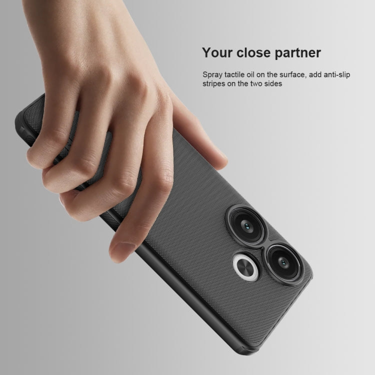 For Xiaomi Redmi Turbo 3 NILLKIN Frosted Shield Pro Magnetic Phone Case(Black) - Xiaomi Cases by NILLKIN | Online Shopping UK | buy2fix