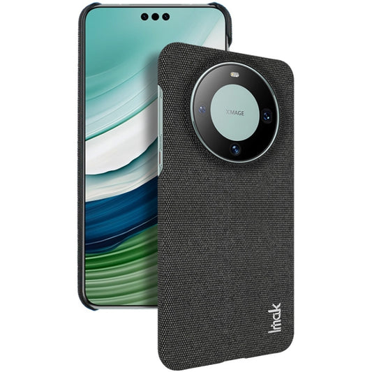For Huawei Mate 60 Pro / 60 Pro+ imak Ruiyi Series Cloth Texture PU + PC Phone Case(Black) - Huawei Cases by imak | Online Shopping UK | buy2fix