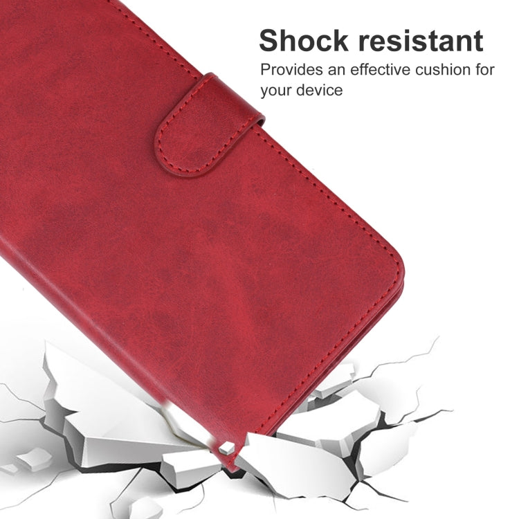 For Google Pixel 9 Pro XL Leather Phone Case(Red) - Google Cases by buy2fix | Online Shopping UK | buy2fix