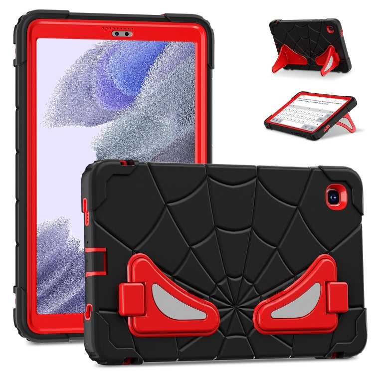 For Samsung Galaxy Tab A7 Lite T220 Spider Silicone Hybrid PC Shockproof Tablet Case(Black Red) - Tab A7 Lite T220 / T225 by buy2fix | Online Shopping UK | buy2fix