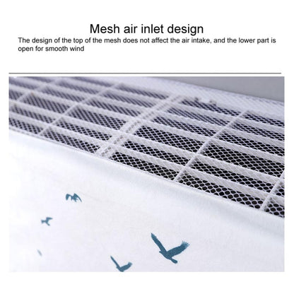 Do Not Take Dust-proof And Anti Direct Blowing Simple Wind Hanging Machine Air Conditioner Moon Cover, Size:Width 86 × Thickness 20 × Height 90cm(Color Palm) - Dust Covers by buy2fix | Online Shopping UK | buy2fix