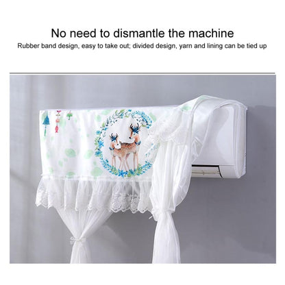 Do Not Take Dust-proof And Anti Direct Blowing Simple Wind Hanging Machine Air Conditioner Moon Cover, Size:Width 86 × Thickness 20 × Height 90cm(Clusters Of Stars) - Dust Covers by buy2fix | Online Shopping UK | buy2fix