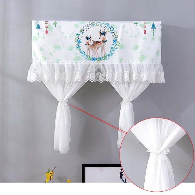 Do Not Take Dust-proof And Anti Direct Blowing Simple Wind Hanging Machine Air Conditioner Moon Cover, Size:Width 98 × Thickness 20 × Height 90cm(Small Pot) - Dust Covers by buy2fix | Online Shopping UK | buy2fix