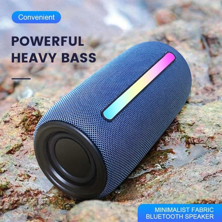 L12 Colorful LED Wireless Bluetooth-compatible Portable Speaker(Grey) - Desktop Speaker by buy2fix | Online Shopping UK | buy2fix