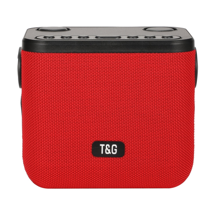 T&G TG545DK Home Handheld Dual-microphone KTV Wireless Bluetooth Speaker with Flashlight(Graffiti) - Desktop Speaker by T&G | Online Shopping UK | buy2fix