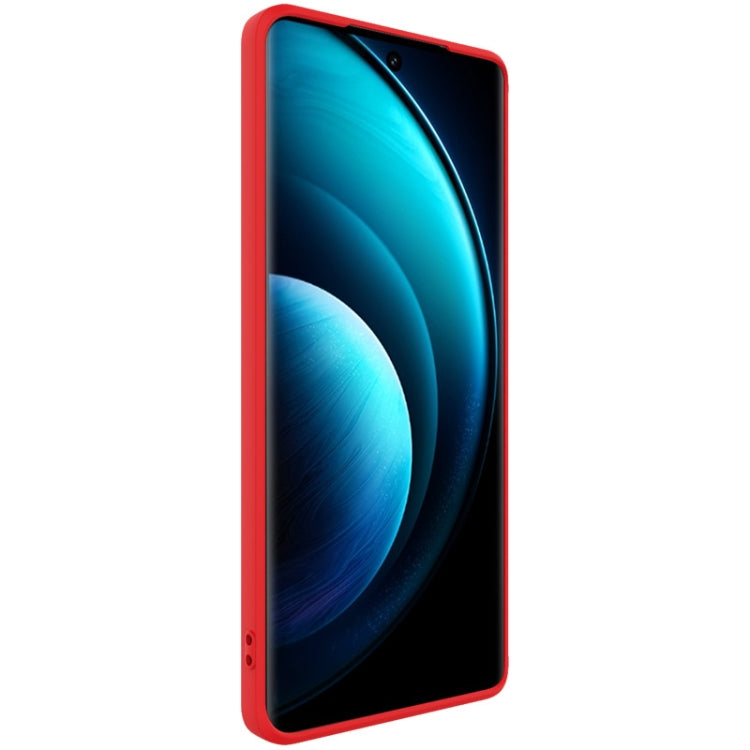 For vivo X100 Pro 5G imak UC-4 Series Straight Edge TPU Phone Case(Red) - X100 Pro Cases by imak | Online Shopping UK | buy2fix