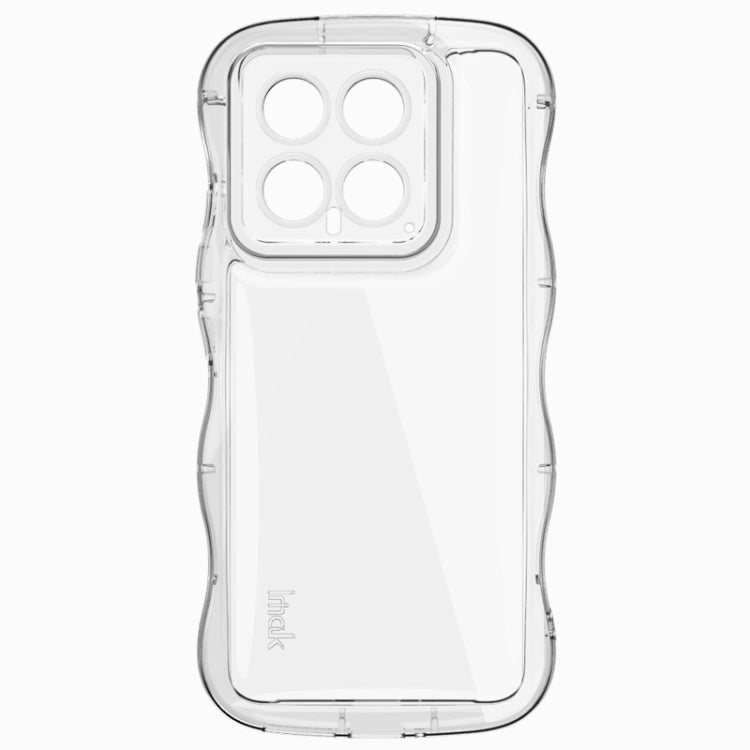 For Xiaomi 14 5G IMAK Wave Bubble Soft Shockproof Phone Case(Transparent) - 14 Cases by imak | Online Shopping UK | buy2fix