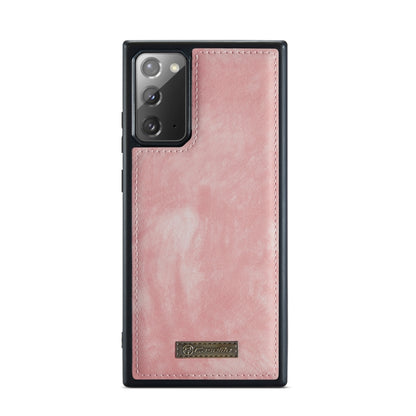 For Samsung Galaxy Note20 CaseMe-008 Detachable Multifunctional Horizontal Flip Leather Case with Card Slot & Holder & Zipper Wallet & Photo Frame (Pink) - Galaxy Note20 Cases by CaseMe | Online Shopping UK | buy2fix