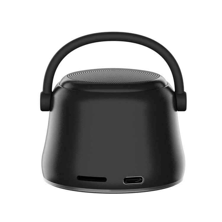 EWA A20 Mini Bluetooth Bass Radiator Metal Speaker(Black) - Mini Speaker by EWA | Online Shopping UK | buy2fix