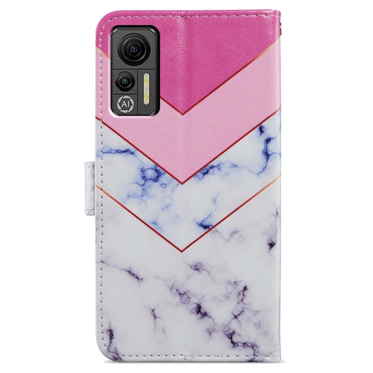 For Ulefone Note 14 Painted Pattern Horizontal Flip Leather Phone Case(Smoke Marble) - Ulefone Cases by buy2fix | Online Shopping UK | buy2fix