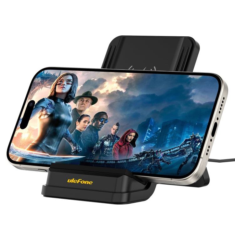 Ulefone WCS01 50W Air-cooled Wireless Charger Stand(Black) - Dock Charger by Ulefone | Online Shopping UK | buy2fix