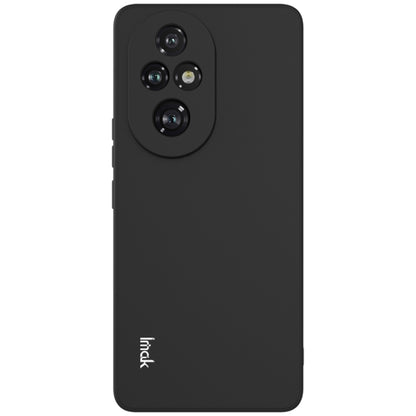 For Honor 200 Pro 5G imak UC-4 Series Straight Edge TPU Phone Case(Black) - Honor Cases by imak | Online Shopping UK | buy2fix